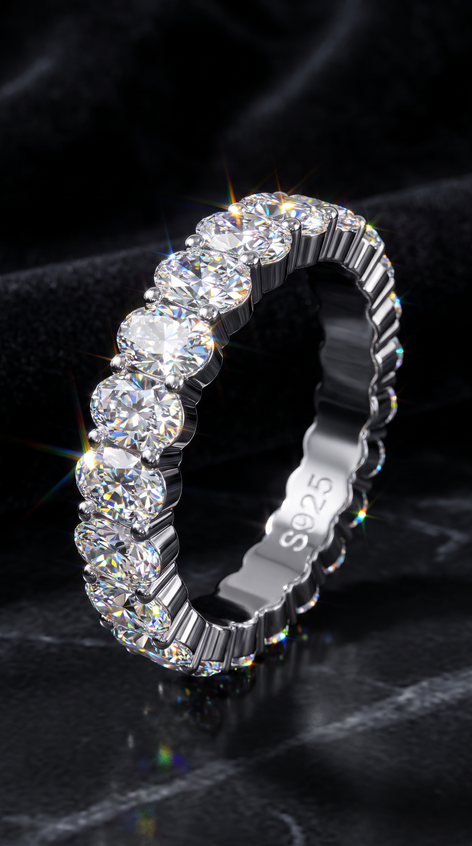 Luna Eternity Ring