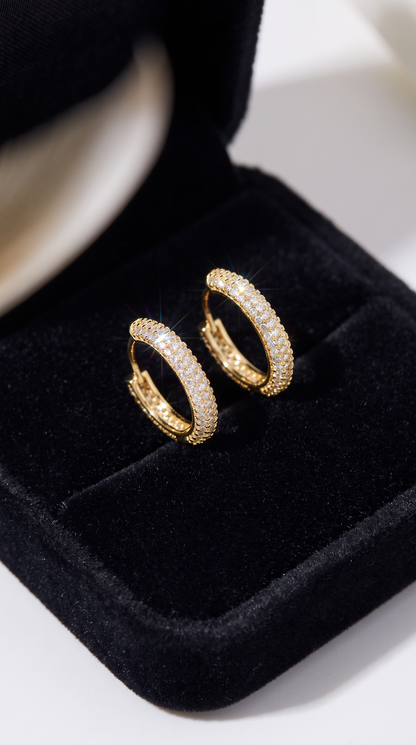 Milky Way Hoops Gold