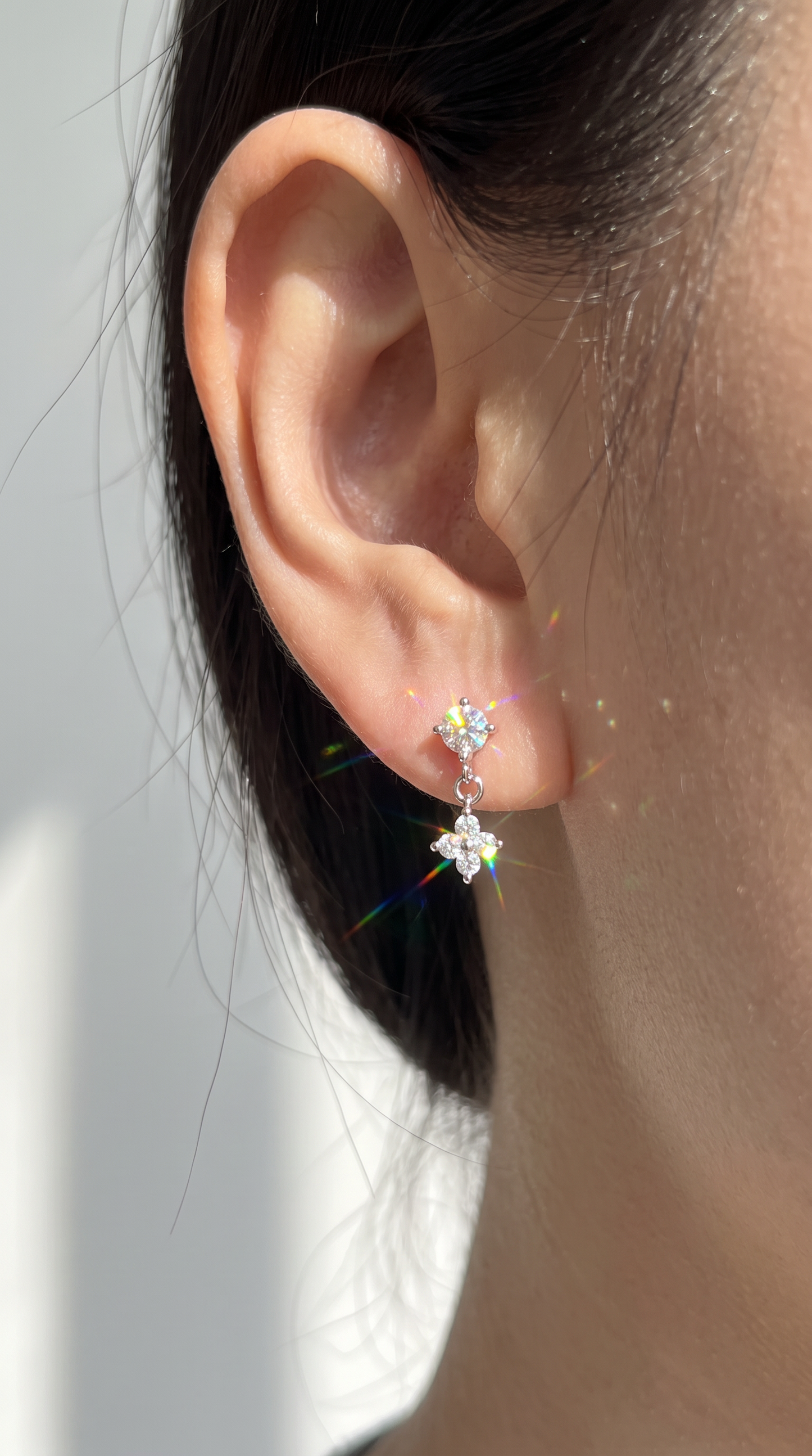 Night Sky Drop Earrings