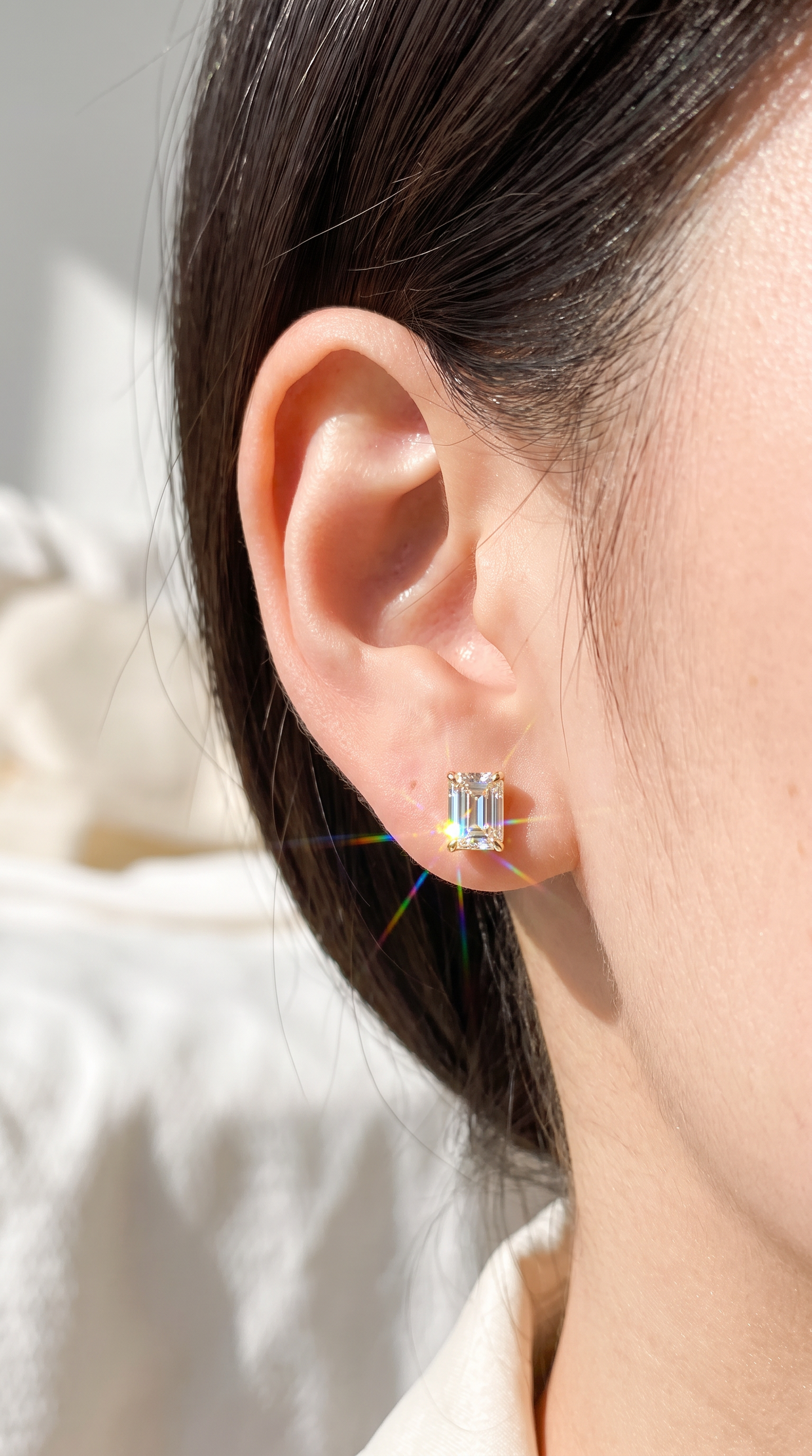 Polar Ice Earrings Gold