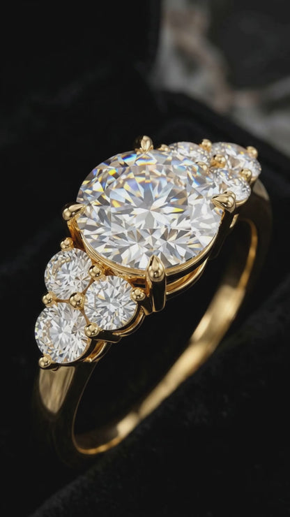 Diamond Solstice Ring