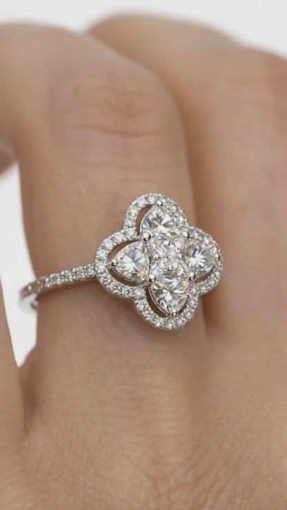 Clover Elegance Ring
