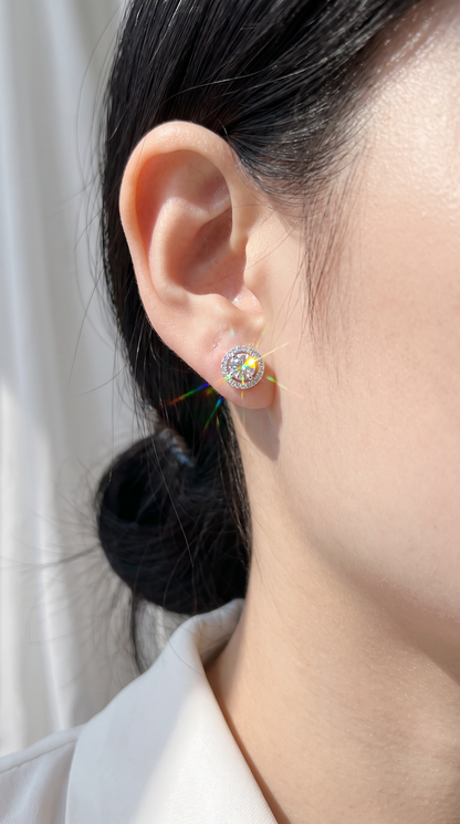 Solar Halo Earrings