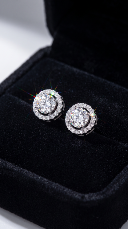 Solar Halo Earrings