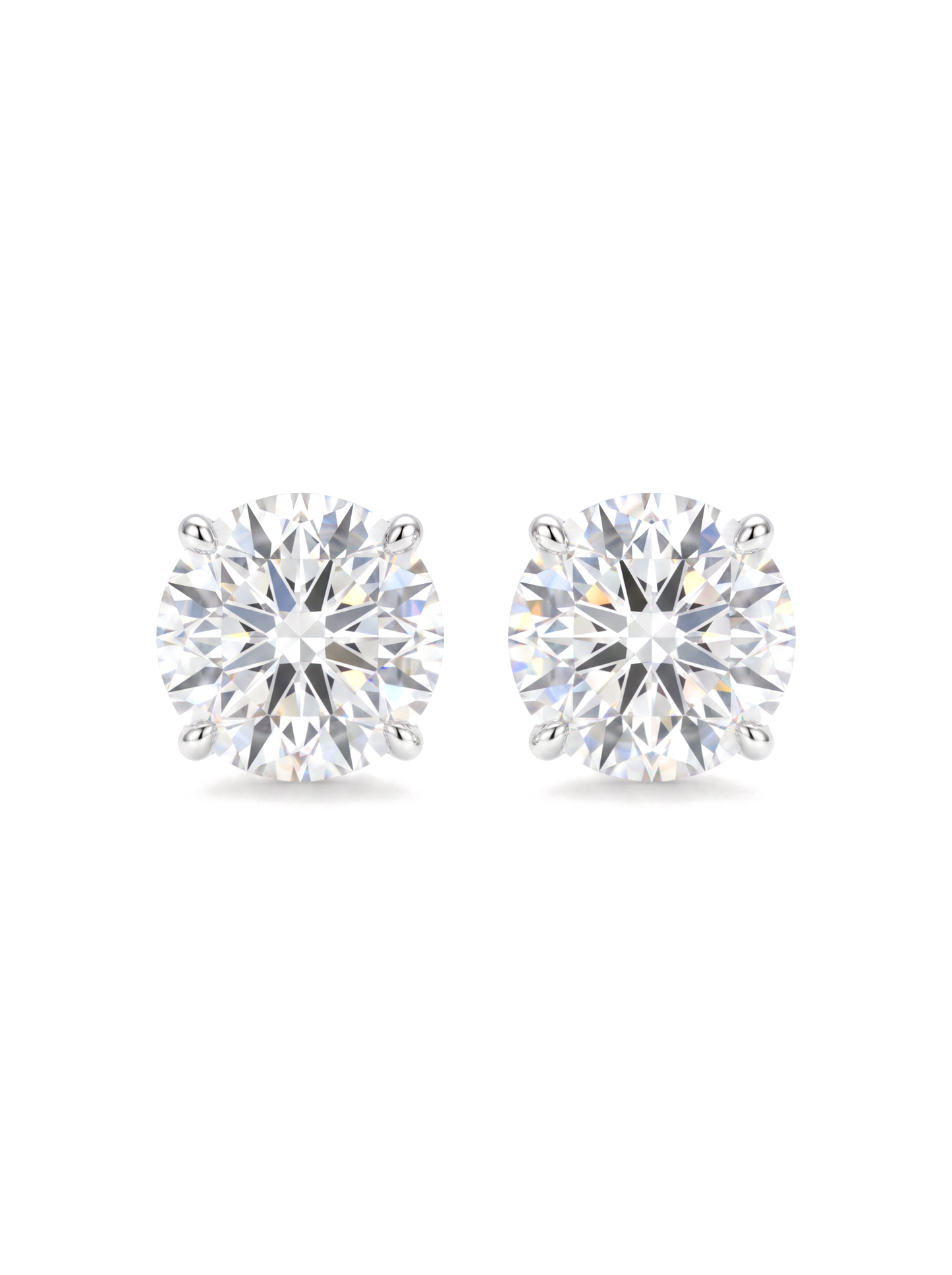 Timeless Solitaire Earrings