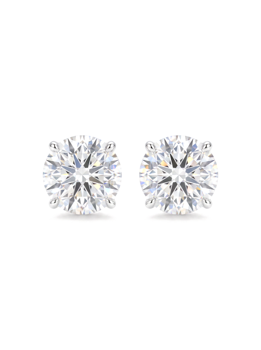 Timeless Solitaire Earrings