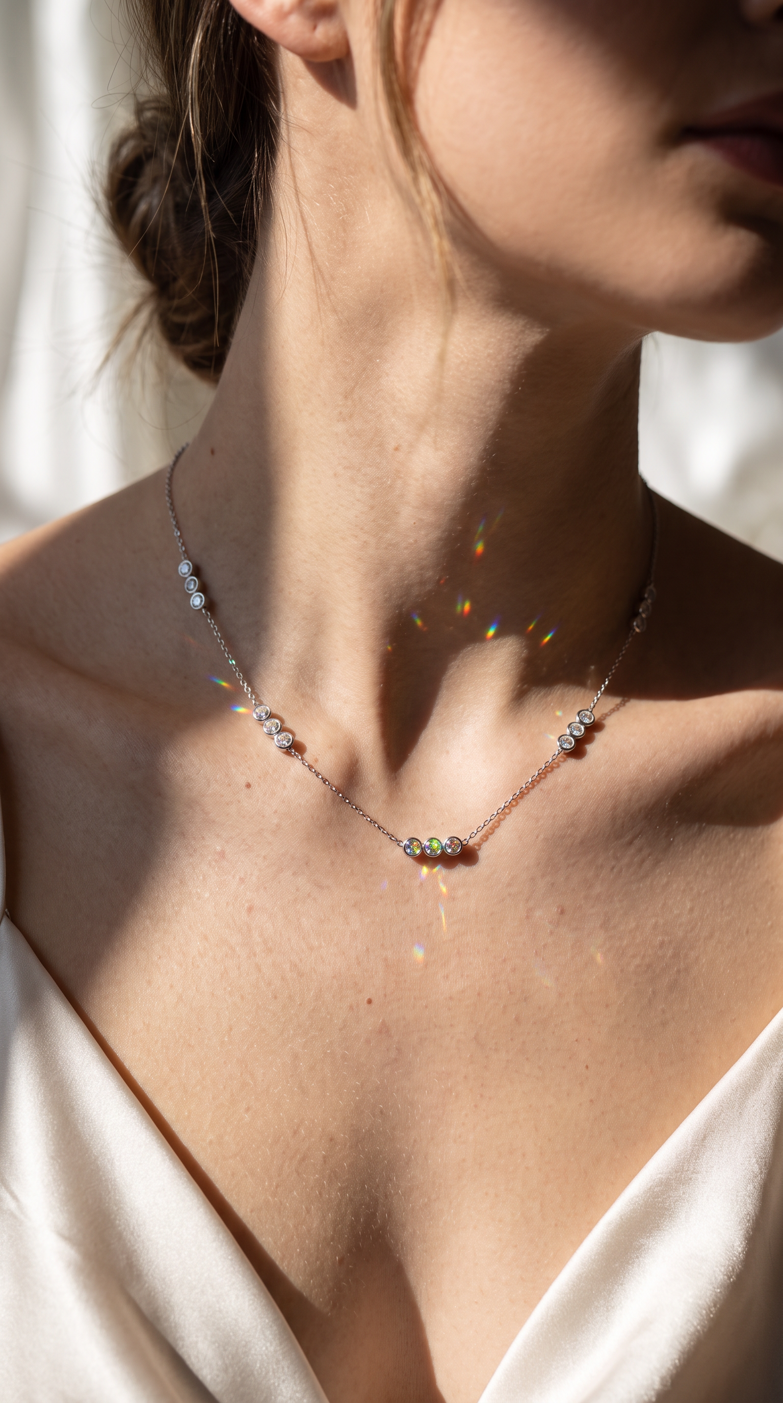 Triple Orbit Necklace
