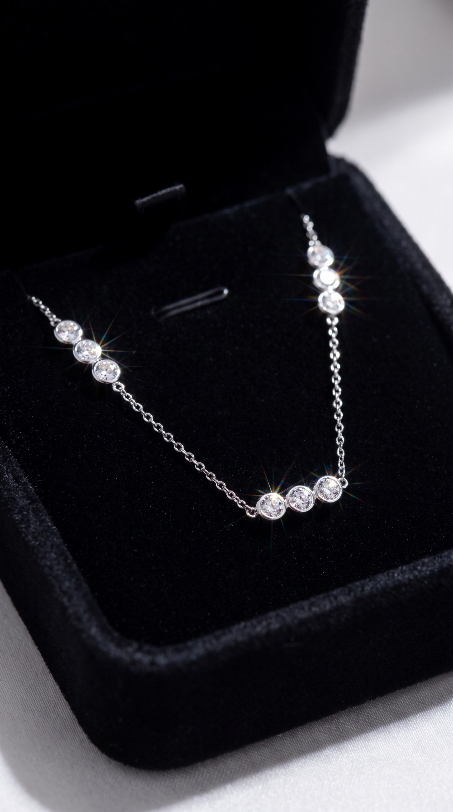 Triple Orbit Necklace