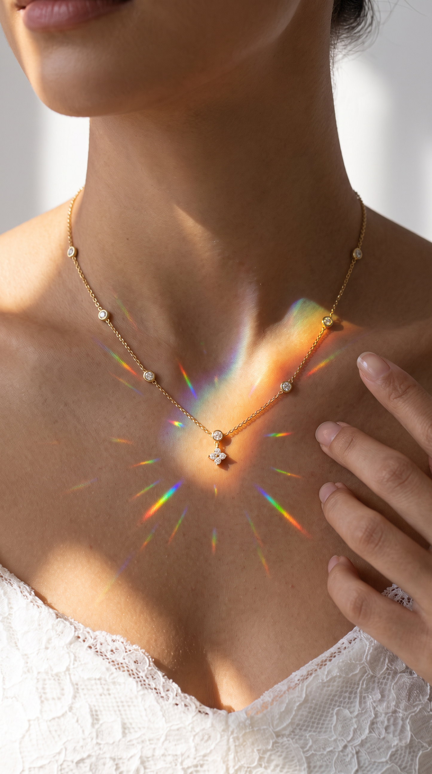 Wishing Star Necklace Gold