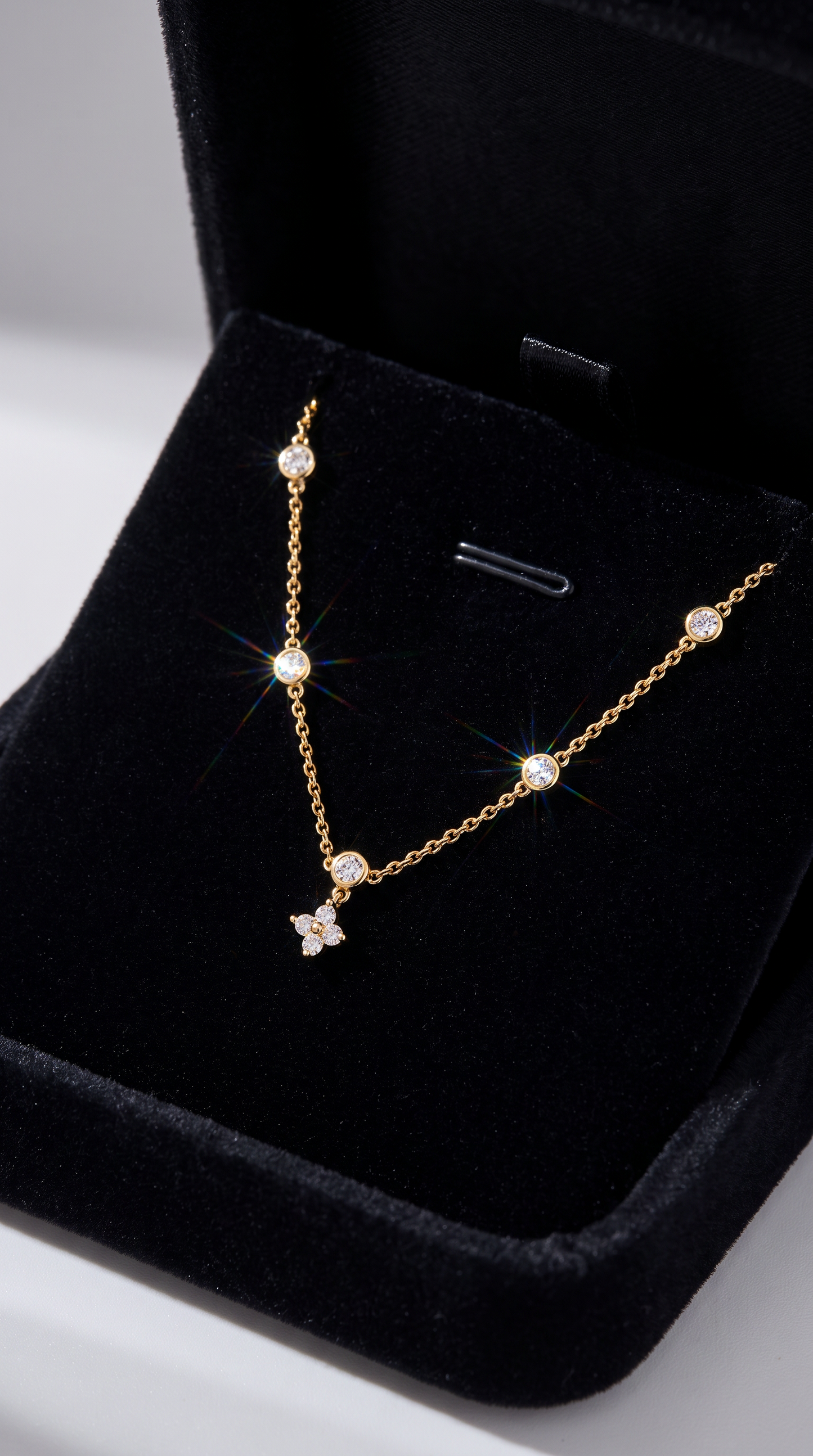 Wishing Star Necklace Gold